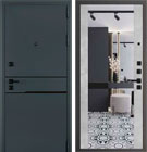 Металлическая входная дверь Сицилия Black Алиса Бетон светлый
