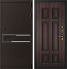 Металлическая входная дверь Сицилия Квадро Венге