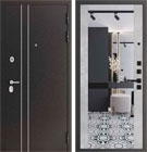 Металлическая входная дверь Сити Алиса Бетон светлый