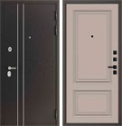 Металлическая входная дверь Сити QBS 1 Велюр темный