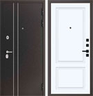 Металлическая входная дверь Сити QIT 1 Велюр белый