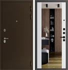 Металлическая входная дверь Спарта Алиса Софт белый