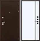 Металлическая входная дверь Спарта QMA 10 Велюр белый