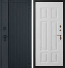Металлическая входная дверь Urban 2 Квадро Белый матовый