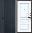 Металлическая входная дверь Urban 2 QE 3 Велюр белый