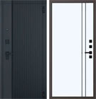 Металлическая входная дверь Urban 2 QMA 10 Велюр белый