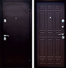 Металлическая входная дверь Веста NEW Венге в Ростове-на-Дону