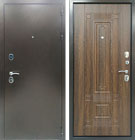 Металлическая входная дверь Витязь Триумф Дуб филадельфия коньяк